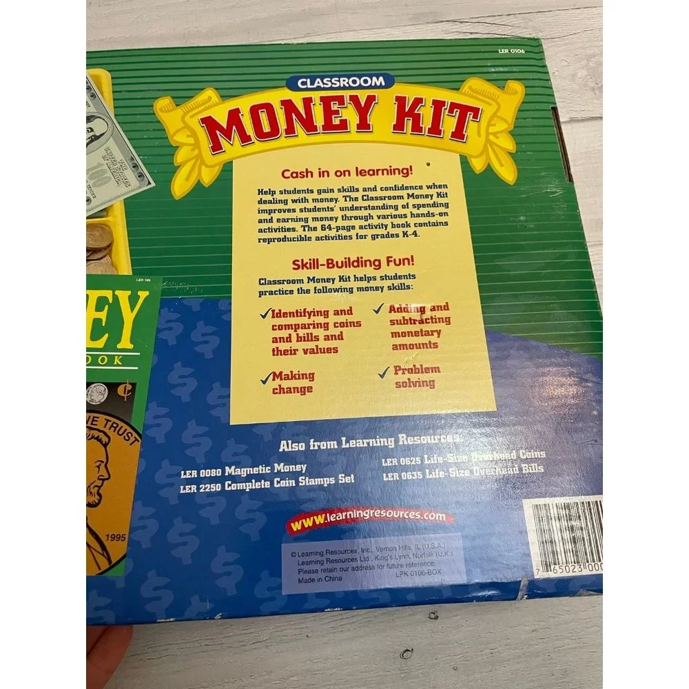 Learning resources large classroom money‎ kit